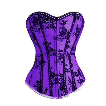 Black and Purple corset