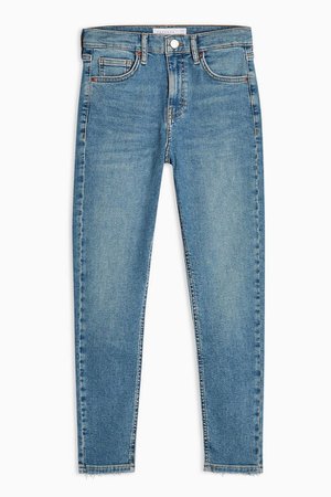 PETITE Blue Green Jamie Skinny Jeans | Topshop