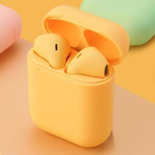 yellow AirPods - Google Search
