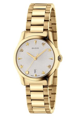 Gucci G-Timeless Bracelet Watch, 27mm | Nordstrom