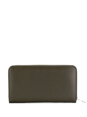 Green AMI large zipped wallet - Farfetch
