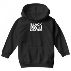 Custom Black Lives Matter Youth Hoodie By Ronandi - Artistshot