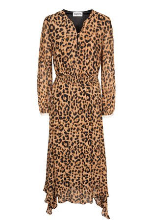 Leopard print midi dress - Essentiel Antwerp - French website