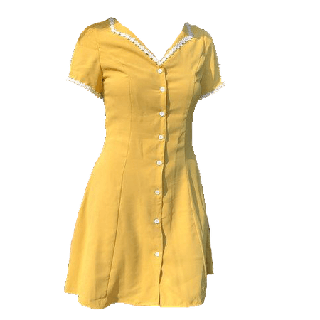 yellow png dress