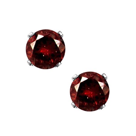 red stud earrings - Google Search