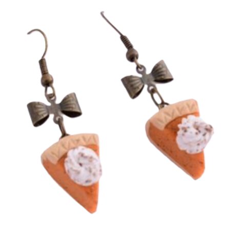 DECADENT MINIS Pumpkin Pie Earrings