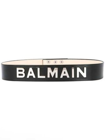 Balmain Logo Plaque Belt - Farfetch