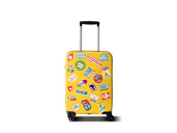 suitcase with stickers - Google Search