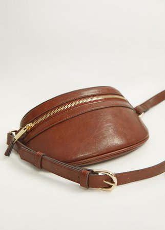 Zip-detail belt bag - Woman | Mango Denmark