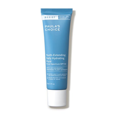 Paula's Choice RESIST Youth-Extending Daily Hydrating Fluid SPF 50 - Dermstore
