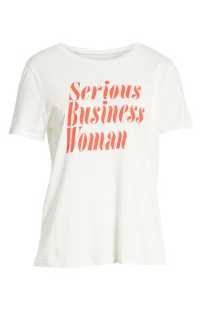 ban.do Serious Business Woman Classic Tee | Nordstrom