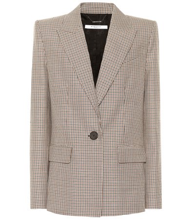 GIVENCHY Single-breasted wool blazer