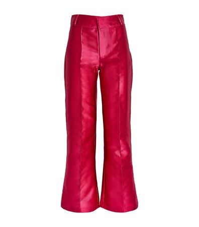 Womens DESTREE pink Yoshi Flared Tailored Trousers | Harrods # {CountryCode}