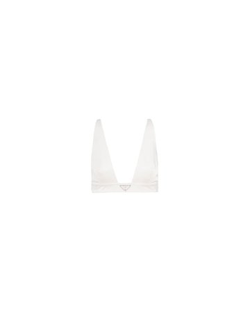 White Re-Nylon top | Prada