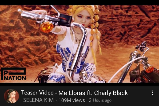 Me Lloras - Selena Kim Feat CHARLY Black
