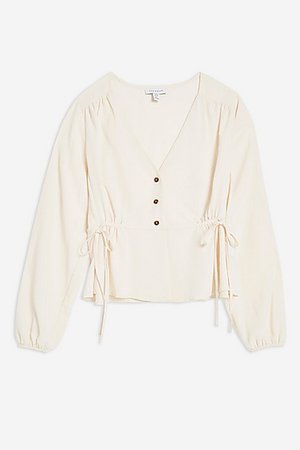 Tie Side Blouse - Topshop USA
