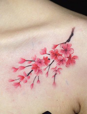Sakura - Cherry Blossom Tattoo