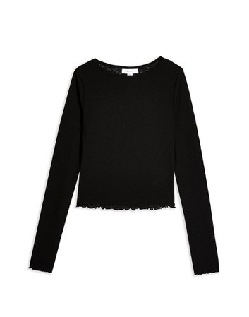 Topshop Long Sleeve Lettuce Mesh Top Multipack - T-Shirt - Women Topshop T-Shirts online on YOOX United States - 12411823UD