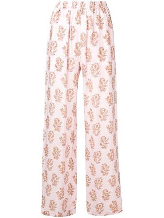 Acne Studios Printed Pyjama Trousers - Farfetch