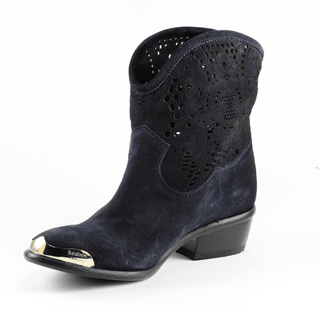 3224 Baldinini Boots / Blue | Italian Designer Shoes | Rina's Store