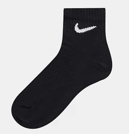 Nike black socks