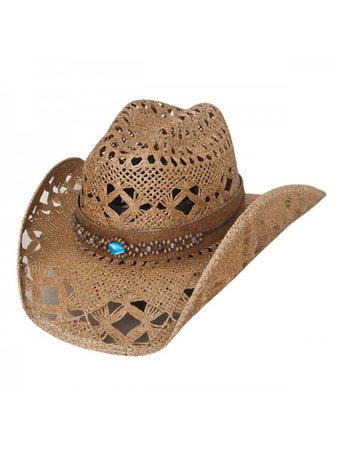 Bean Me Up - Womens Straw Cowgirl Hat
