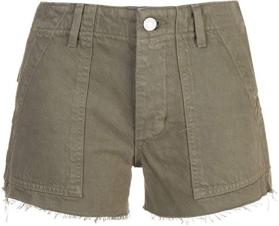 Trave Denim utility shorts