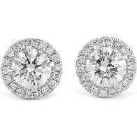 diamond circle earring - Google Search
