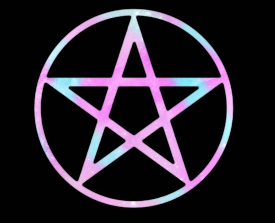 Pastel Goth Pentagram