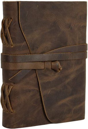 Outrider Leather Journal Notebook Diary Book Strap 5 X 7 Inches Ruled Lined: Amazon.ca: Office Products