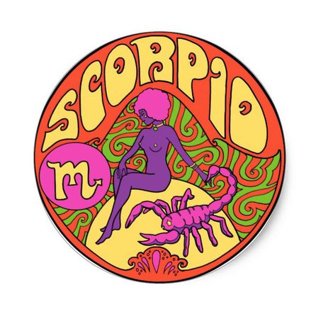Scorpio..Sticker... Zodiac Sign...Vinyl... | Etsy