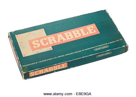 Scrabble Box High Resolution Stock Photography and Images - Alamy
