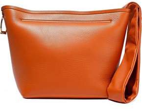 Tissue Leather Clutch