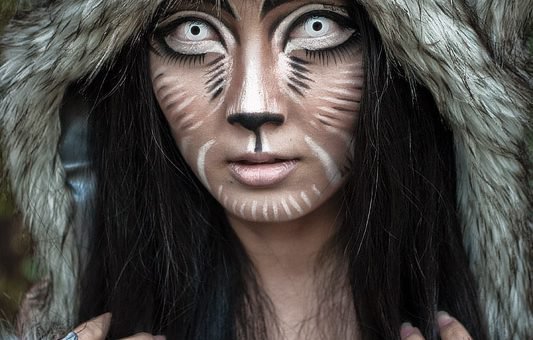 wolf makeup - Google Search