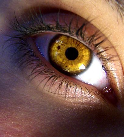 aesthetic eye yellow
