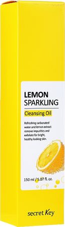 Secret Key Lemon Sparkling Cleansing Oil - Υδρόφιλο λάδι λεμονιού | Makeup.gr