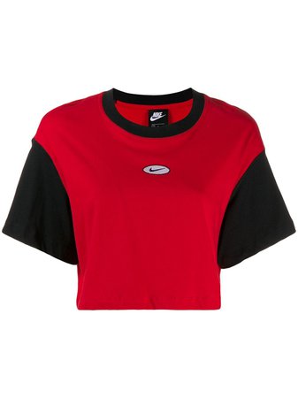 Nike Cropped Logo T-shirt - Farfetch