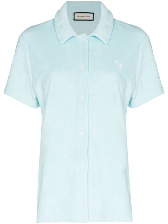 Shop Recreational Habits Lina Terry polo shirt with Express Delivery - FARFETCH
