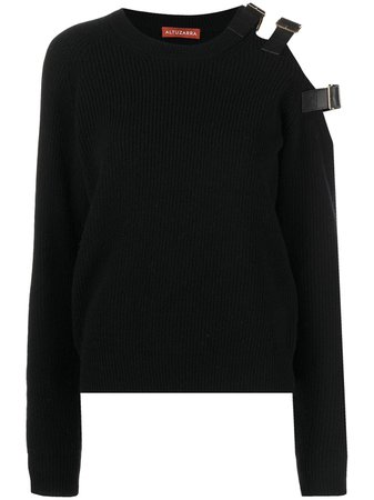 Shop Altuzarra Ness buckled jumper with Express Delivery - FARFETCH