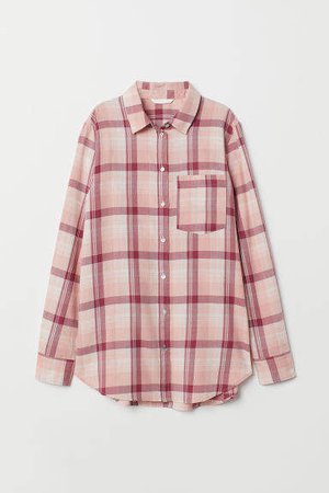 Checked Shirt - Pink