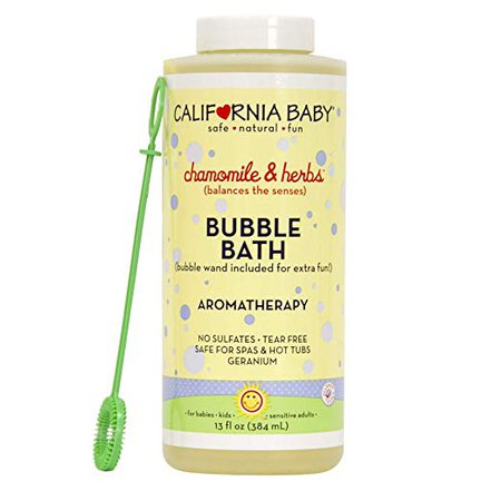 Amazon.com: California Baby Bubble Bath - Chamomile & Herbs, 13 oz: Gateway