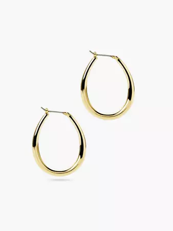 Gold Hoop Earrings - Cuidado, Ana Luisa Jewelry