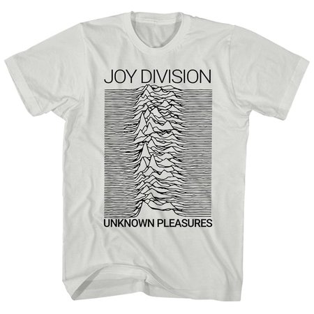 Joy Division T-Shirt | Unknown Pleasures White Album Art Joy Division Shirt