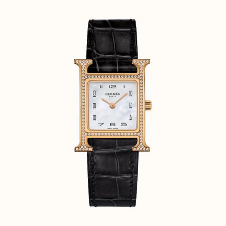 Heure H watch, 21 x 21 mm | Hermès UK