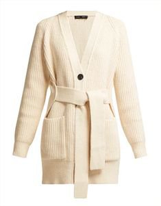 Belted chunky-knit cotton-blend cardigan | Proenza Schouler | MATCHESFASHION.COM US