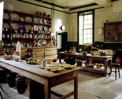 Victorian home kitchen
