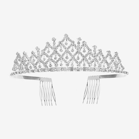 Monet Jewelry Tiara, Color: Silvertone - JCPenney