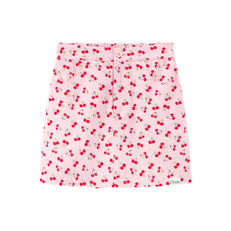 CHUU
Cherry Print A-Line Mini Skirt