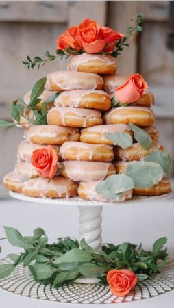 bridal shower donut tower