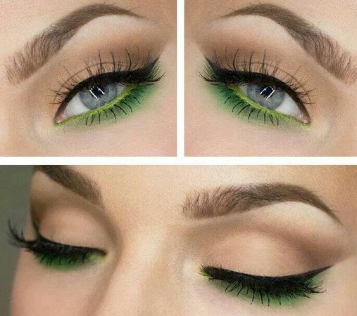 green under eye makeup - Google Search